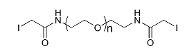 Iodoacetate-PEG-Iodoacetate；IA-PEG-IA；α,ω-二碘乙酰基聚乙二醇