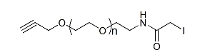 Alkyne-PEG-IA；Alkyne-PEG-Iodoacetate；炔基-聚乙二醇-碘乙酸盐