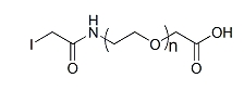 IA-PEG-COOH；Iodoacetate-PEG-Acid；α-碘乙酰基-ω-羧基聚乙二醇