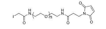 IA-PEG-Mal；Iodoacetate-PEG-Maleimide；α-碘乙酰基-ω-马来酰亚胺基聚乙二醇