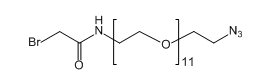 Br-NH-PEG11-N3；溴乙酰胺-十一聚乙二醇-叠氮；Bromoacetamido-PEG11-N3