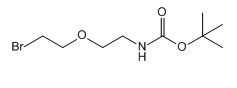 CAS ：164332-88-1；Boc-NH-PEG1-Br；(2-(2-溴乙氧基)乙基)氨基甲酸叔丁酯