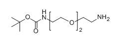 CAS:153086-78-3;BOC-NH-PEG2-NH2;N-BOC-3,6-二氧杂-1,8-辛二胺