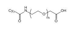 Cy3-PEG-COOH；Cy3-聚乙二醇-羧基；Cy3-PEG-Acid
