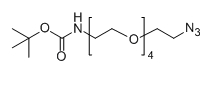 CAS ：940951-99-5；Boc-NH-PEG4-N3；N3-PEG4-NH-Boc