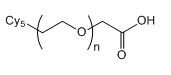 Cy5-PEG-COOH；Cy5-PEG-Acetic Acid；CY5-聚乙二醇-羧基