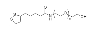 LA-PEG-OH；Lipoic acid-PEG-Hydroxy；聚乙二醇-硫辛酰胺