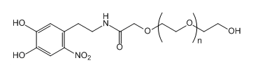 6-NO2DA-PEG-OH；6-硝基多巴胺-聚乙二醇-羟基；6-Nitro Dopamine-PEG-OH