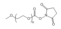 mPEG-Succinimidyl ester；mPEG-SC；甲氧基聚乙二醇琥珀酰亚胺酯