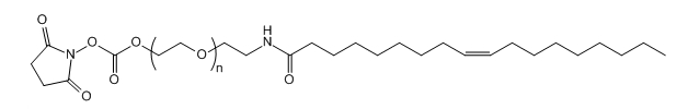SC-PEG-OLA；NHS-PEG-OLA；琥珀酰亚胺酯-聚乙二醇-油酸