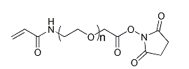 ACA-PEG-SCM；α-丙烯酰胺-ω-琥珀酰亚胺碳酸酯基聚乙二醇