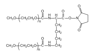 2-ArmPEG-SC；2-ArmPEG-NHS；二臂/支 PEG-琥珀酰亚胺酯