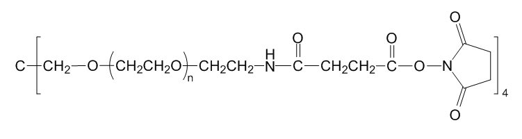 4-ArmPEG-SAS；四臂聚乙二醇琥珀酰胺琥珀酰亚胺酯