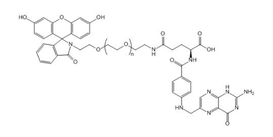 荧光素-聚乙二醇-叶酸