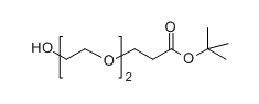 OH-PEG2-CH2CH2COOtBu；133803-81-3；羟基-二聚乙二醇-丙酸叔丁酯