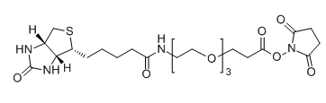 CAS ：1253286-56-4；Biotin-PEG3-SPA；Biotin-PEG3-NHS