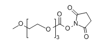 CAS ： 477775-77-2；mPEG3-SC；mPEG3-NHS carbonate