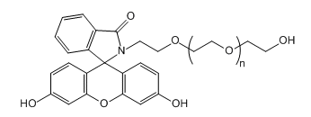 FITC-PEG-OH，荧光素-聚乙二醇-羟基，Fluorescein-PEG-Hydroxy