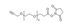CAS：1428629-70-2；Alkyne-PEG4-NHS；Propargyl-PEG4-NHS ester
