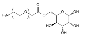 NH2-PEG-Mannose；Amine-PEG-Mannose；氨基-聚乙二醇-甘露糖