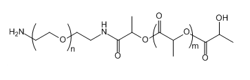 PLA(2K)-PEG-NH2；Polylactic acid(2K)-PEG-Amine；聚乳酸(2K)-聚乙二醇-氨基