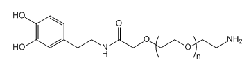 DA-PEG-NH2,Dopamine-PEG-Amine,多巴胺-聚乙二醇-氨基