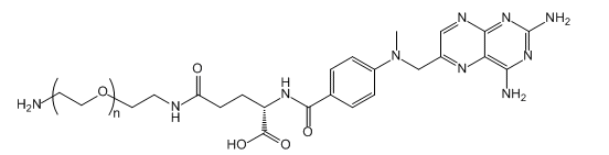 MTX-PEG-NH2；Methotrexate-PEG-Amine；甲氨蝶呤-聚乙二醇-氨基