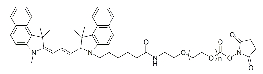 Cy3.5-PEG-SC；Cy3.5-PEG-NHS；CY3.5-聚乙二醇-活性酯