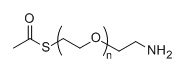 Acetylthio-PEG-NH2，乙酰基巯基-聚乙二醇-氨基，Acetylthio-PEG-Amine