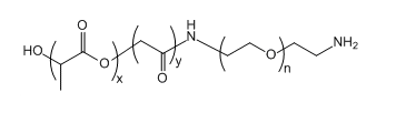 PLGA(12K)-PEG-NH2；聚（乳酸-共-乙醇酸）(12K)-聚乙二醇-氨基；Poly(lactic-co-glycoclic acid)(12K)-PEG-Amine