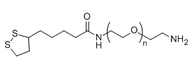 LA-PEG-NH2；α-硫辛酸基-ω-氨基聚乙二醇；Lipoic acid-PEG-Amine