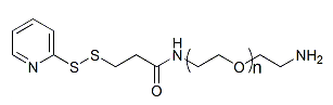 OPSS-PEG-NH2；邻吡啶基二硫化物-聚乙二醇-氨基；Ortho-Pyridyldisulfide-PEG-Amine
