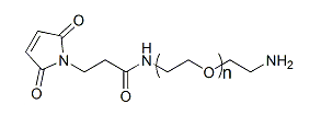 Mal-PEG-NH2；马来酰亚胺-聚乙二醇-氨基；Maleimide-PEG-Amine