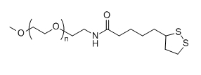 mPEG-LA；mPEG-Lipoic acid；甲氧基聚乙二醇硫辛酸