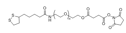LA-PEG-SS；Lipoamido-PEG-Succinimidyl Succinate ester