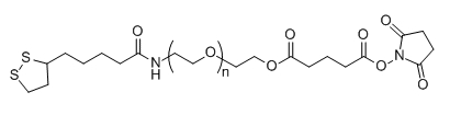 LA-PEG-SG；Lipoamido-PEG-Succinimidyl Glutarate ester