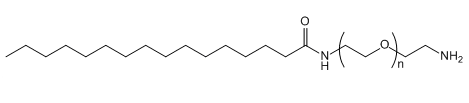 Palmitic acid-PEG-NH2；棕榈酸-聚乙二醇-氨基；Palmitic acid-PEG-Amine