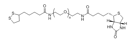 LA-PEG-Biotin；Lipoic acid-PEG-Biotin；硫辛酸-聚乙二醇-生物素
