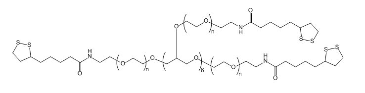 8-ArmPEG-LA；8-ArmPEG-Lipoamido；八臂聚乙二醇-硫辛酸