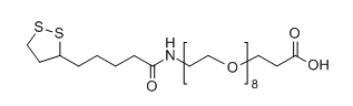 CAS：1334172-70-1；LA-PEG8-COOH；Lipoamido-PEG8-COOH