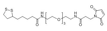 CAS：1314378-19-2；LA-PEG3-NH-Mal；Lipoamide-PEG3-NH-Mal