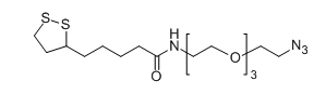 CAS ： 890016-39-4；LA-PEG3-N3；Lipoamido-PEG3-N3