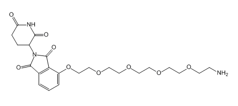 Thalidomide-O-PEG4-NH2；沙利度胺-O-四聚乙二醇-氨基；2401832-00-4
