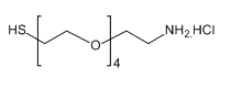 SH-PEG4-NH2.HCl，巯基-四聚乙二醇-氨基盐酸盐，SH-PEG4-CH2CH2NH2.HCl