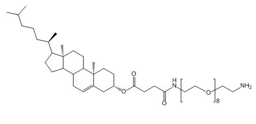 CLS-PEG8-NH2；胆固醇-八聚乙二醇-氨基；Cholesterol-PEG8-Amine