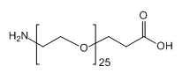 NH2-PEG25-COOH；氨基-二十五聚乙二醇-羧基；Amine-PEG25-COOH