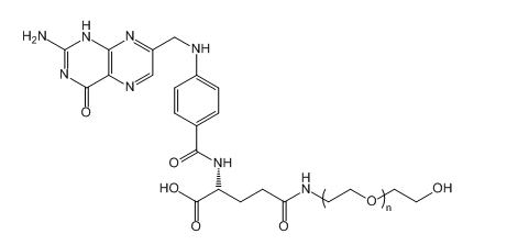 FA-PEG-OH；Folic Acid-PEG-Hydroxy；叶酸-聚乙二醇-羟基