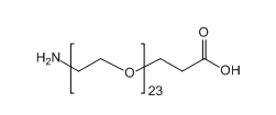 NH2-PEG23-COOH；氨基-二十三聚乙二醇-羧基；Amine-PEG23-COOH
