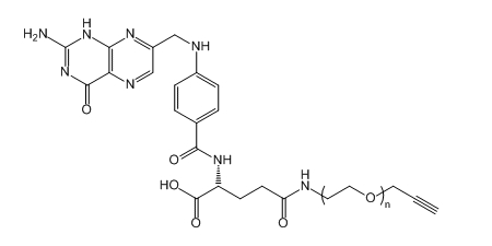 FA-PEG-Alkyne；Folic Acid-PEG-Alkyne；叶酸-聚乙二醇-炔基