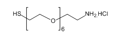 SH-PEG6-NH2.HCl；巯基-六聚乙二醇-氨基盐酸盐；SH-PEG6-CH2CH2NH2.HCl
